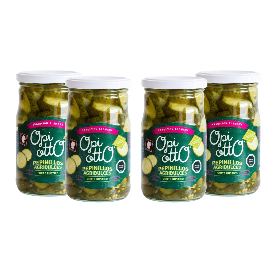 4pack Pepinillos en Rodaja